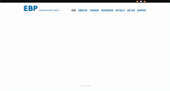 Desktop Screenshot of ebp.se